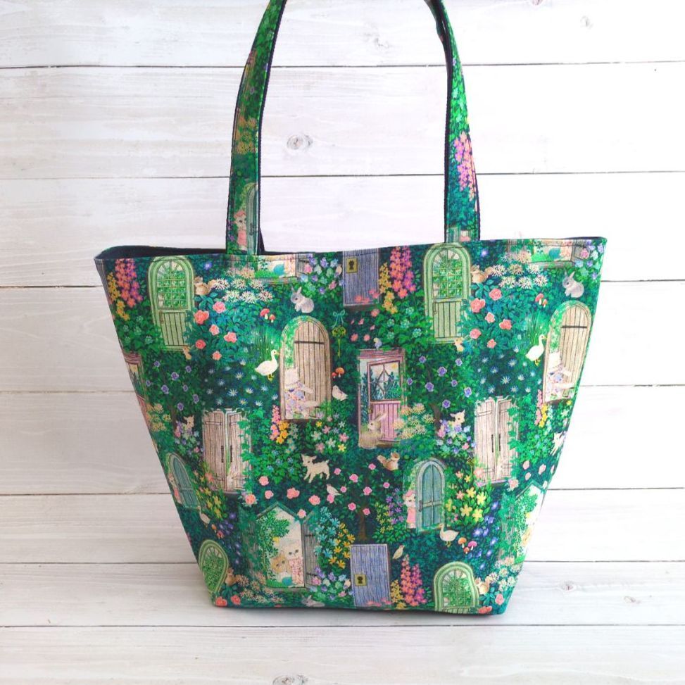 チューリップバック　ユキエモン❣️　シークレットガーデン❣️ チューリップバッグ yukiemon ナチュラルシークレットガーデンの通販