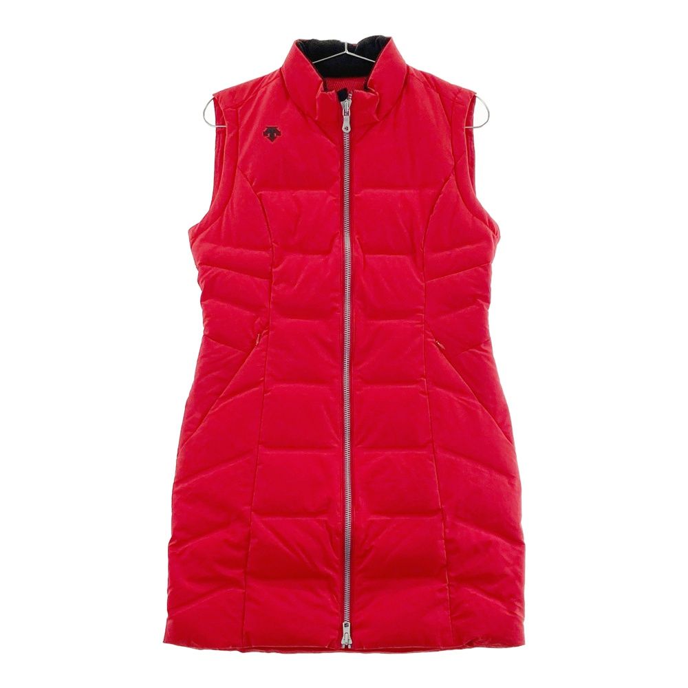 サイズ M DESCENTE GOLF デサントゴルフ ダウン ワンピース レッド系 240101431025 ゴルフウェア レディース ストスト