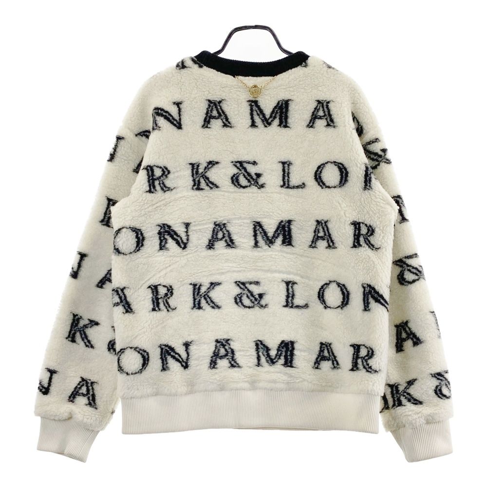 サイズ 50 MARK-LONA マークアンドロナ ボア ブルゾン 総柄 ブラウン系 240101435622 ゴルフウェア メンズ ストスト