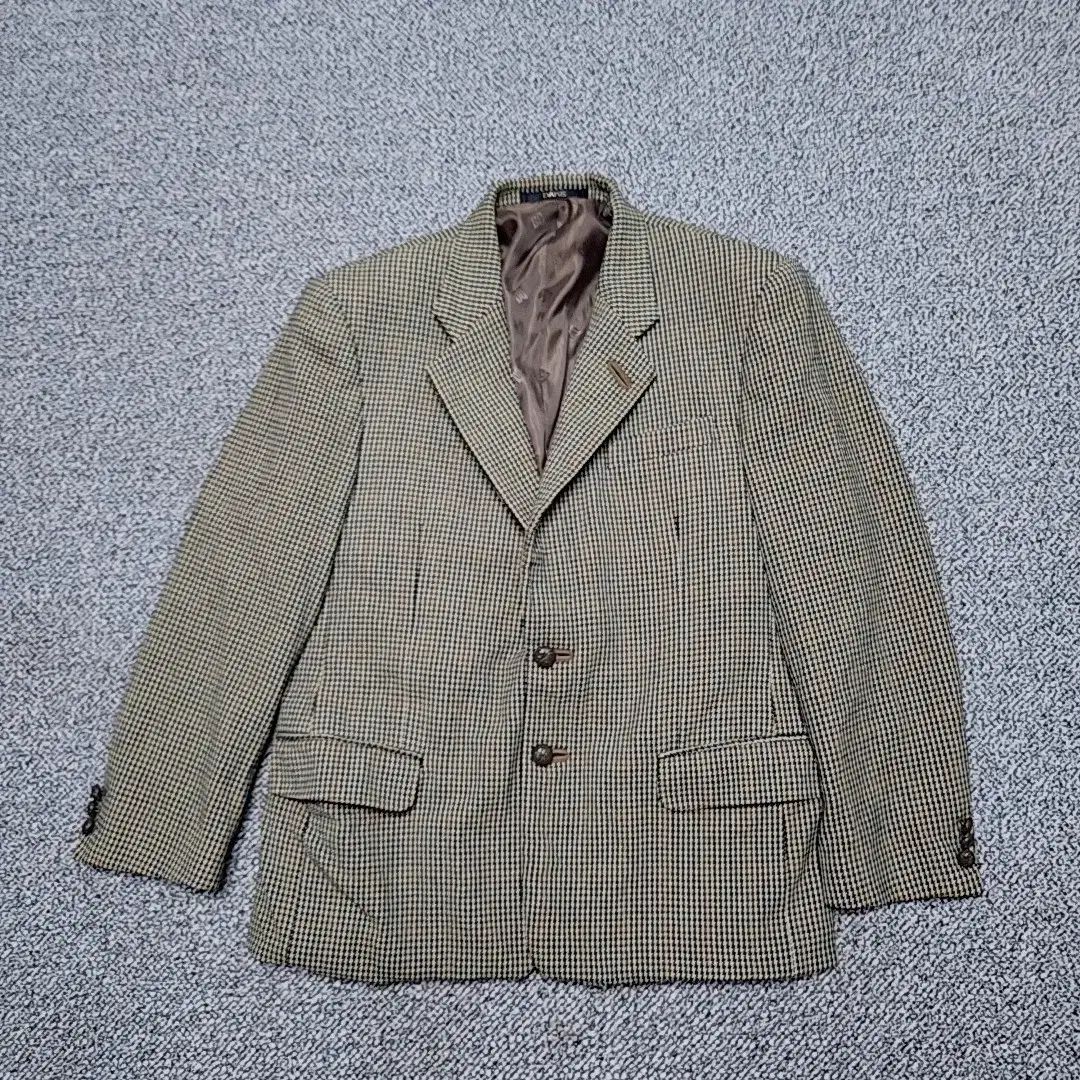 103 DAKS レトロ チェック ウールジャケット