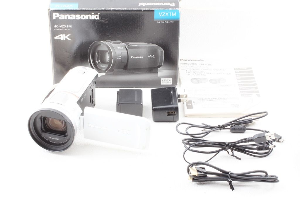 Panasonic HC-VZX1M 4K アクセサリー付き Panasonic HC-VZX1M 4K