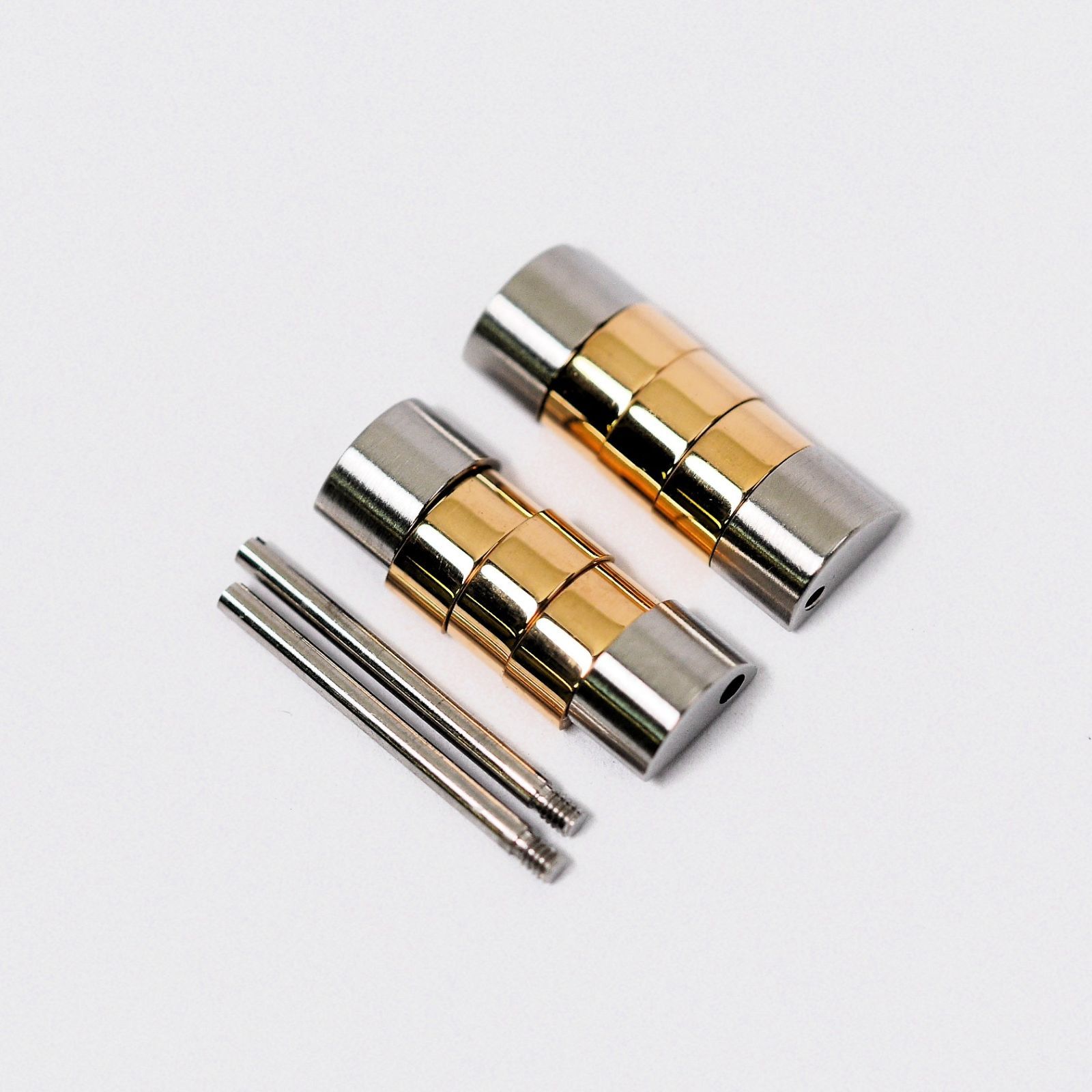 ロレックス デイトジャスト Ref.16233 SS K18ゴールド コンビブレスレット用コマ 2つ