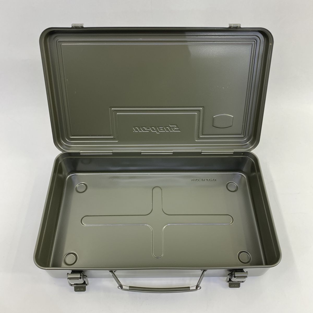 【RH-7186】中古美品 Snap-on スナップオン ツールバック 黒 ブラック W35×D13×H26cm 工具ケース 工具バッグ Snap-on スナップオン スチールケース ツールボックス 工具箱 カーキ系