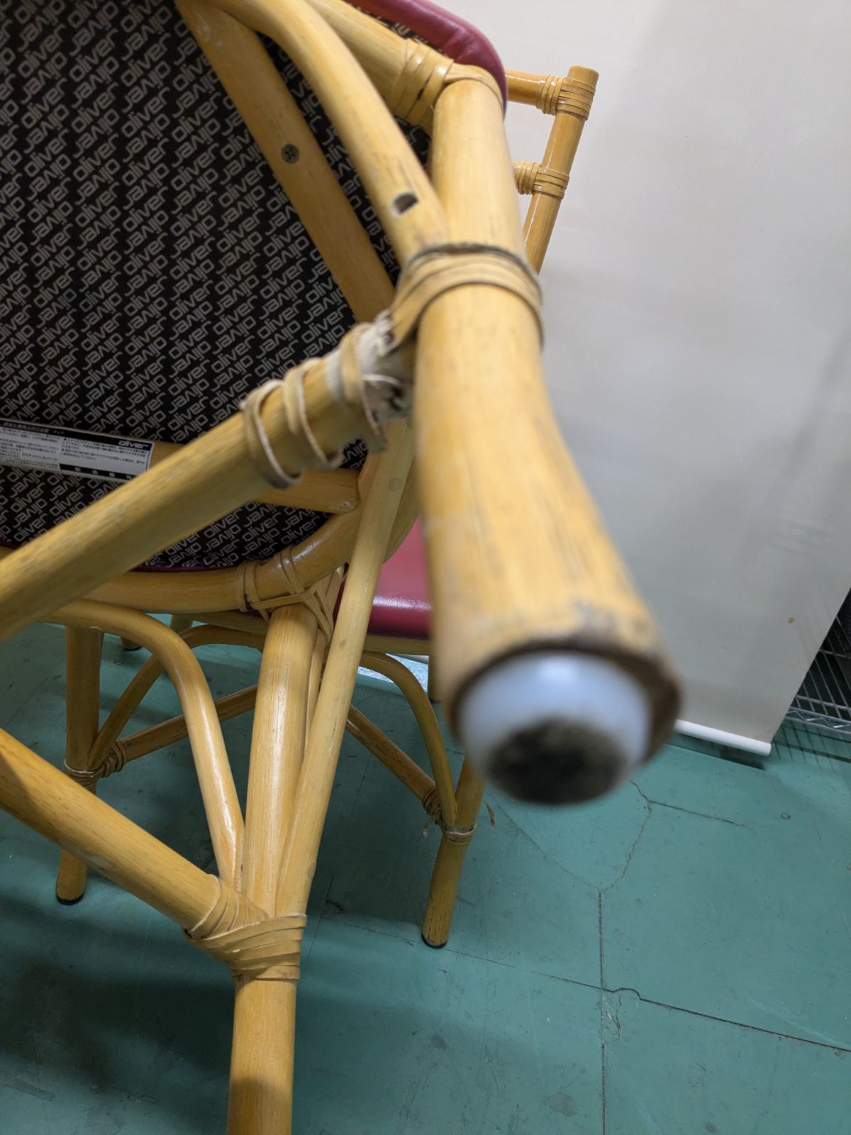 ラタン製チェア