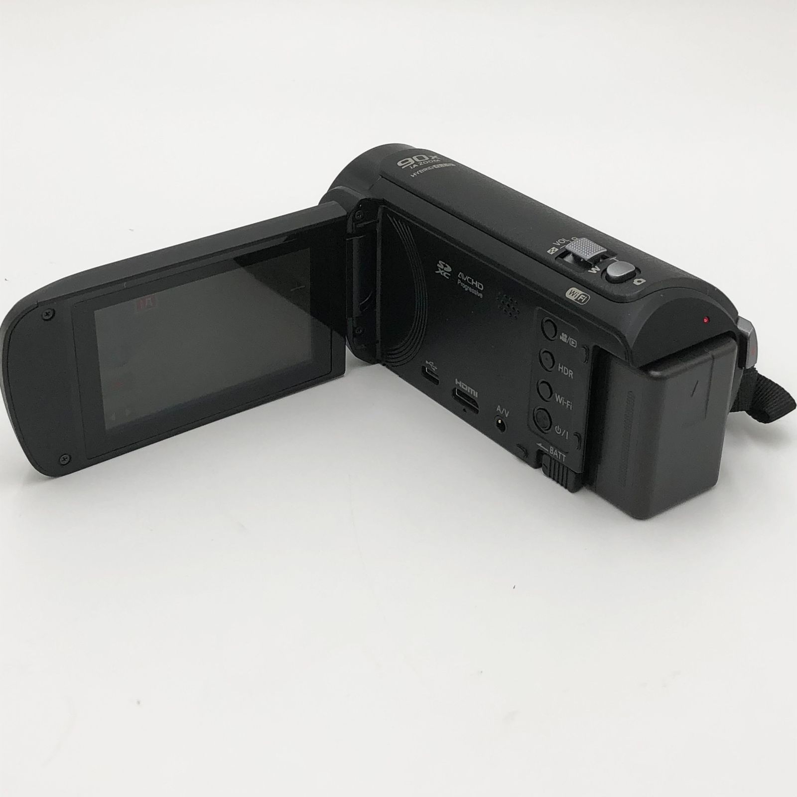 90倍の高倍率ズーム 5軸ハイブリッド手ブレ補正