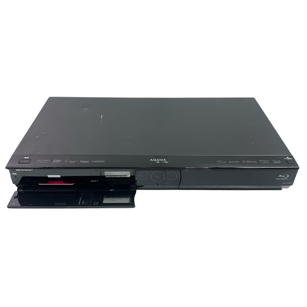 動作品 SHARP シャープ 1TB 2チューナー ブルーレイレコーダー AQUOS BD-W1300 み J4-103080R WWW_MEBLE-SODAR_PL