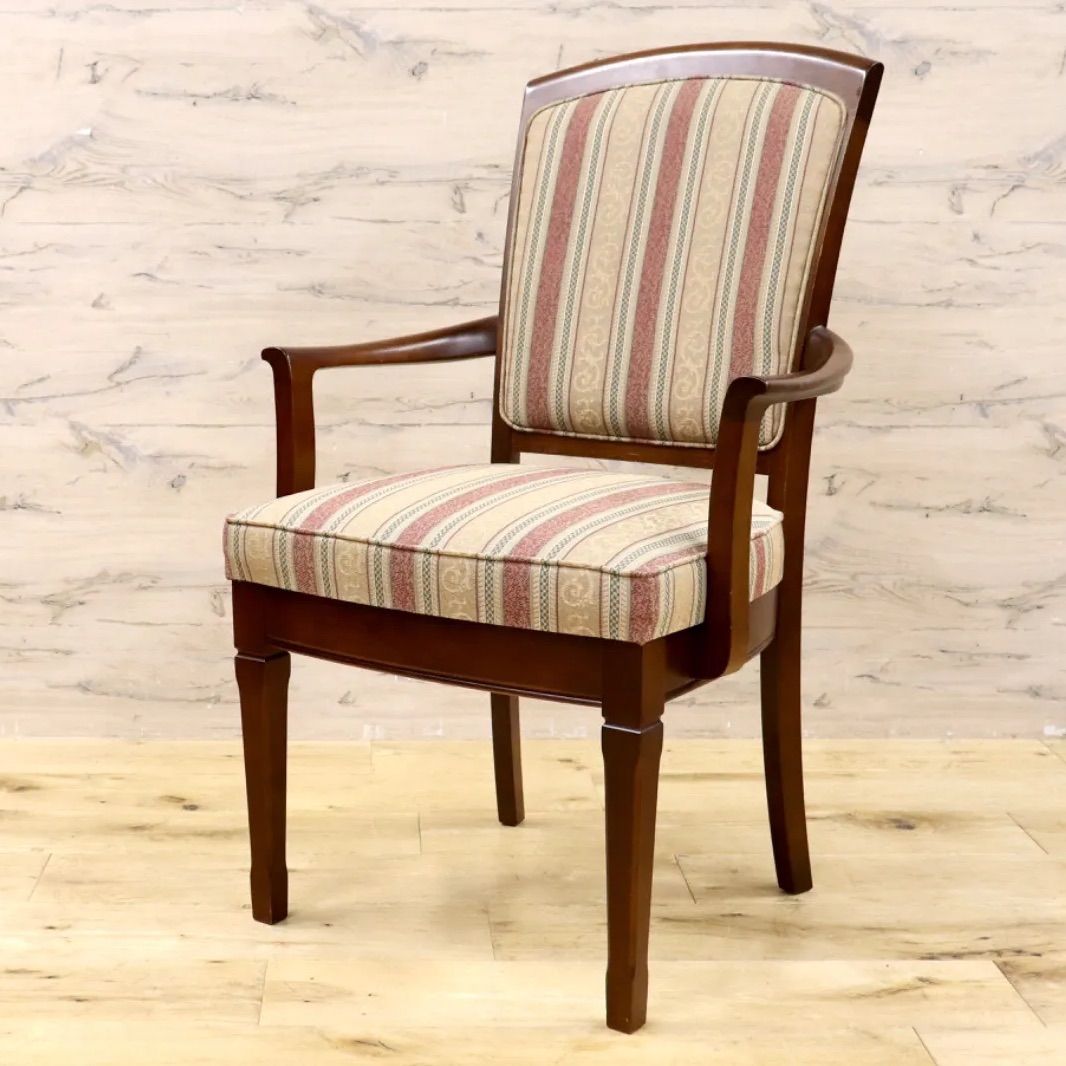 GMIH232A○maruni | マルニ 地中海シリーズ レティーロ2 チェア ダイニングチェア アームチェア クラシック ヨーロピアン ファブリック