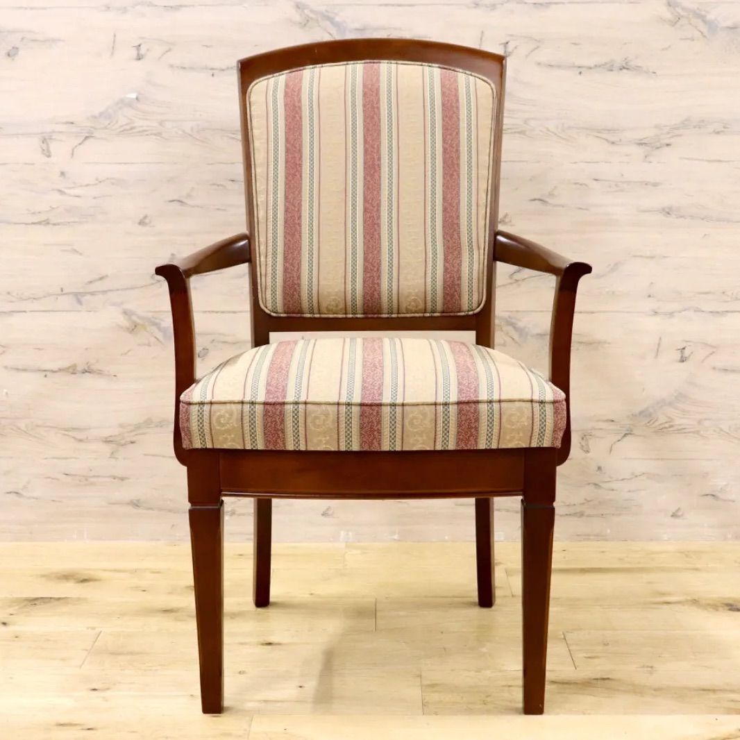 GMIH232A maruni マルニ 地中海シリーズ レティーロ2 チェア ダイニングチェア アームチェア クラシック ヨーロピアン ファブリック