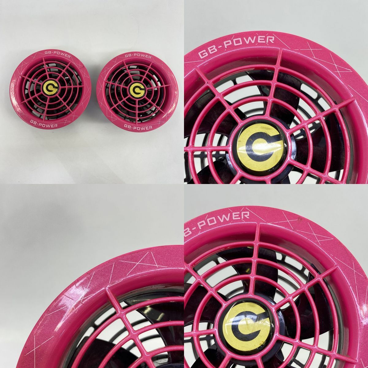 今年モデル　長信ジャパン ピンク　GB428 バッテリー ファン 28V 長信ジャパン GB428（バッテリーセット）｜空調服・EFウェア専門通販