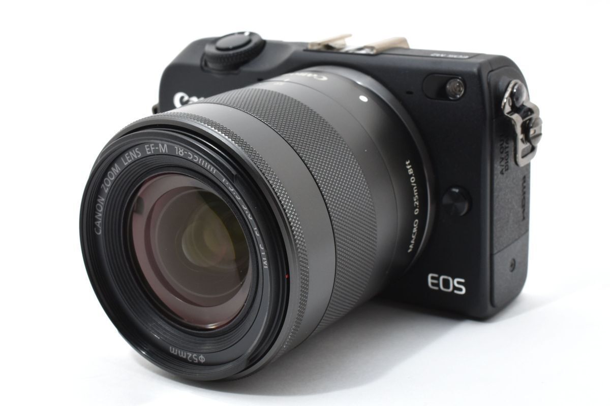 Canon EOS M 2 ブラック EF 18 55 mm F 3 5 6 IS STM AYM 4406 223