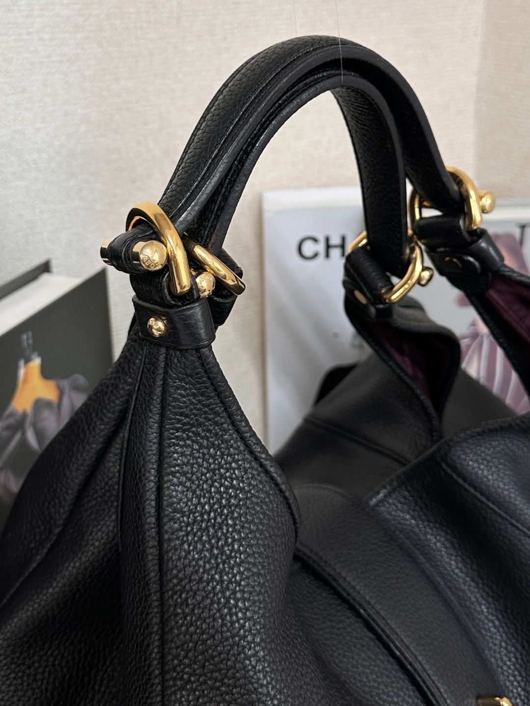 LOEWE ロエベ カリエ パドロック ワンショルダーバッグ DECORATOM_COM_BR