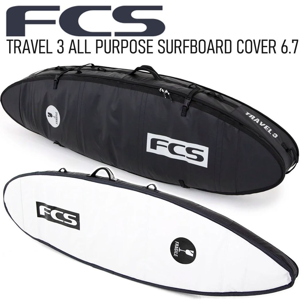 FCS TRAVEL 3 ALL PURPOSE 6.7 SURFBOARD COVER