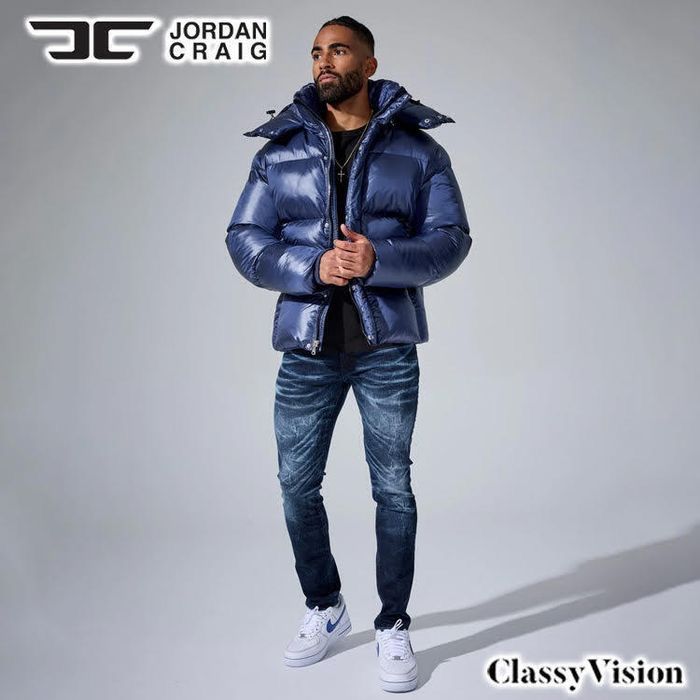 本国現地価格】 JORDAN CRAIG ASTORIA BUBBLE JACKET NAVY 【ダウン 