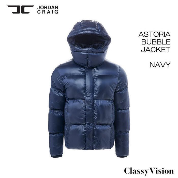 本国現地価格】 JORDAN CRAIG ASTORIA BUBBLE JACKET NAVY 【ダウン 