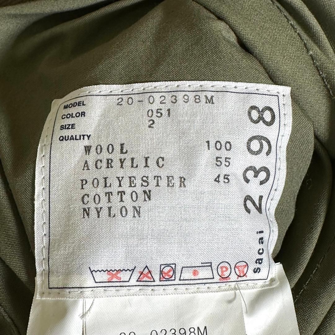 sacai』サカイ (2) リバーシブル ボアジャケット コート - メルカリ