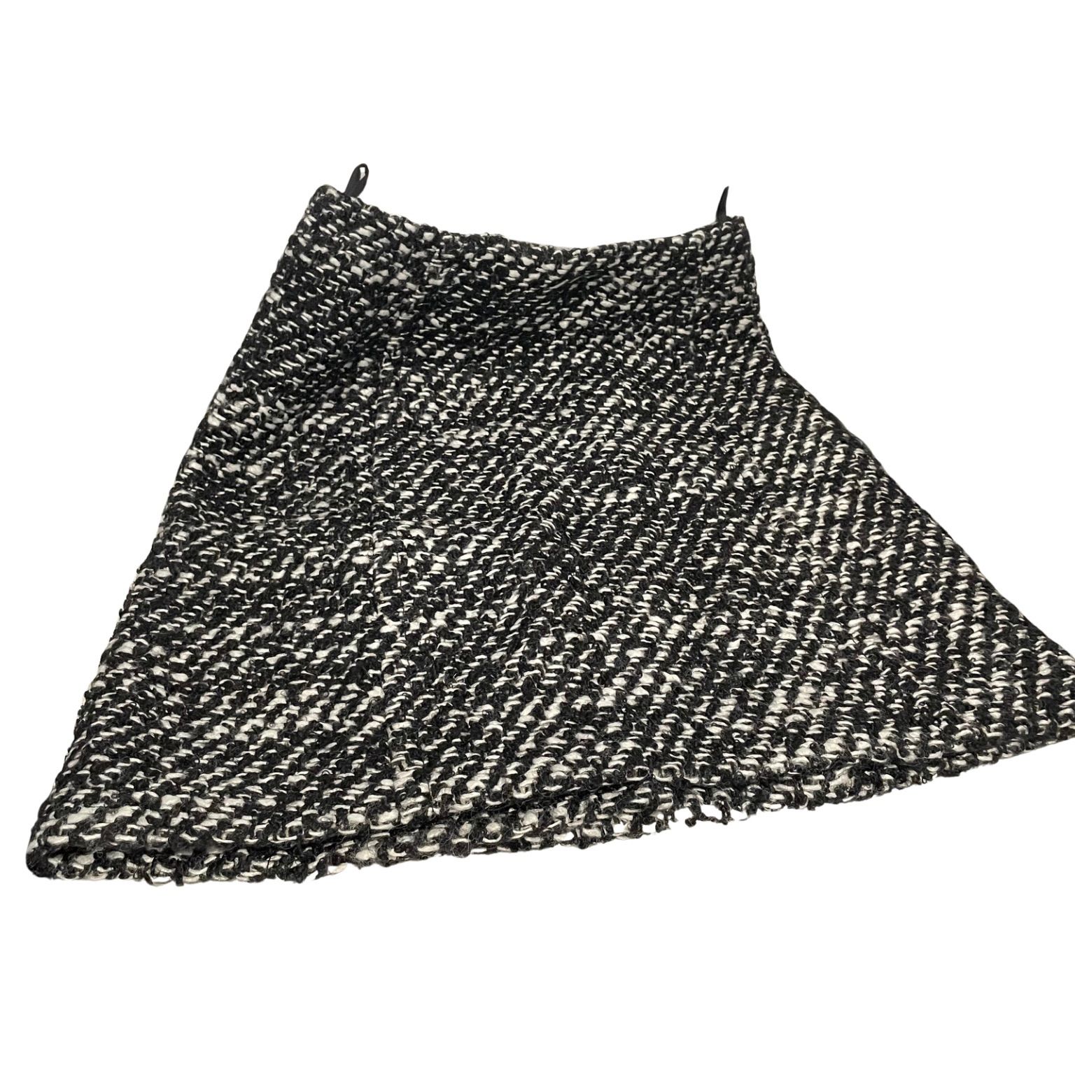 PRADA プラダ ツイード スカート ラップスカート サイズ38 レディース 品質タグあり