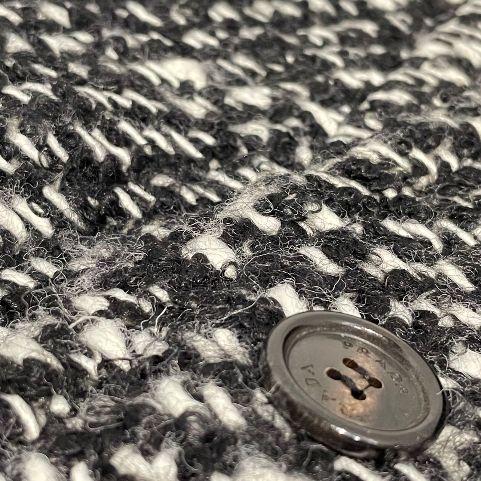 PRADA プラダ ツイード スカート ラップスカート サイズ38 レディース 品質タグあり GULLKHAN_COM