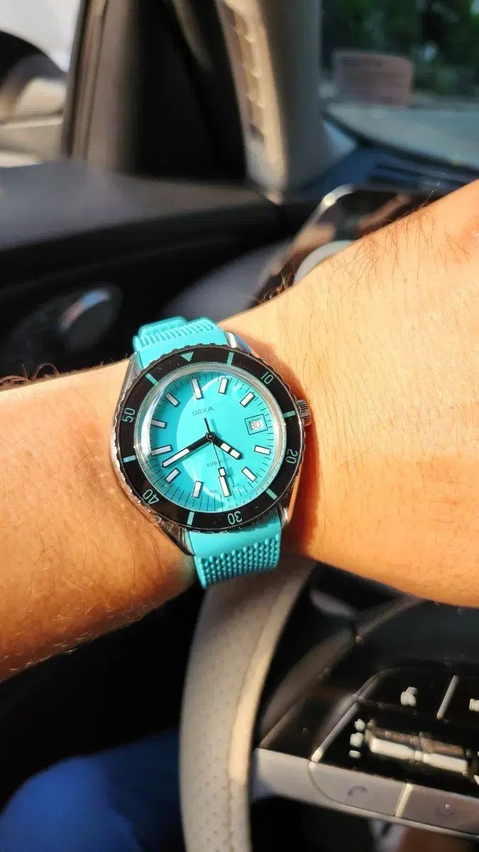 げ An Ode sub 200 アクア マリン ダイバー時計