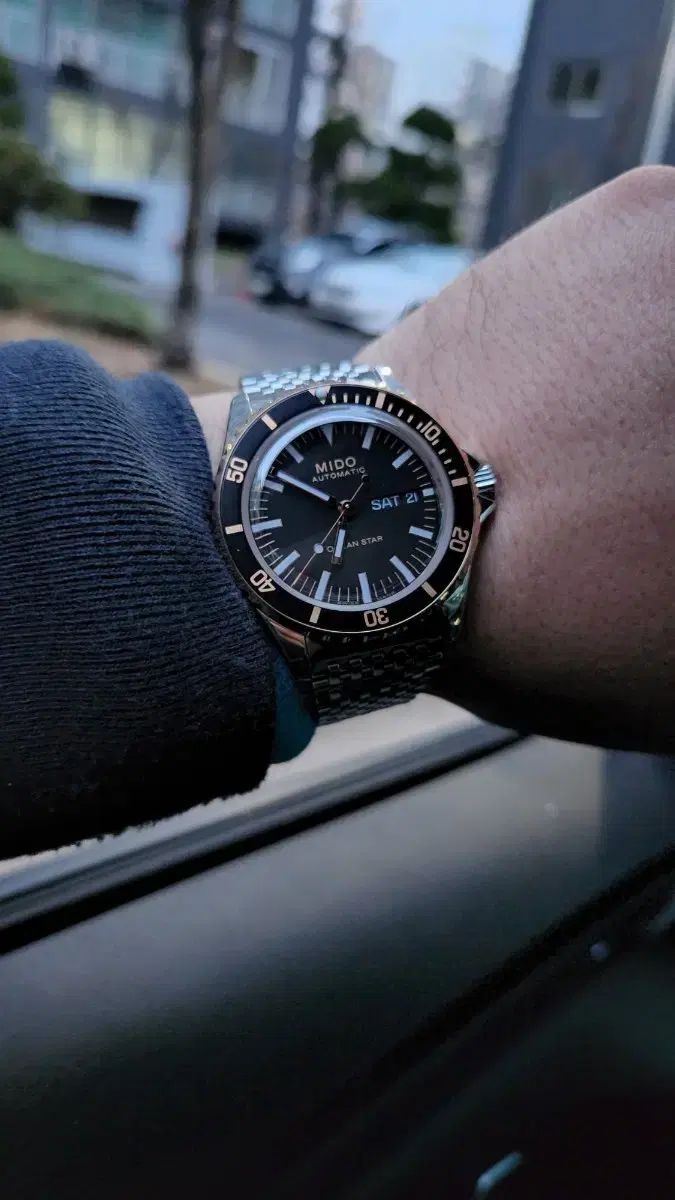 げ交渉可 MIDO ミドー オーシャンスター ツリービュー トリビュート ローズゴールド コンビ ダイバー時計