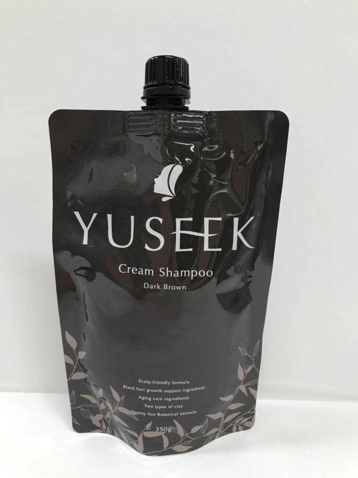 F1569 K YUSEEK ユーシーク クリームシャンプー ダークブラウン〈ヘア