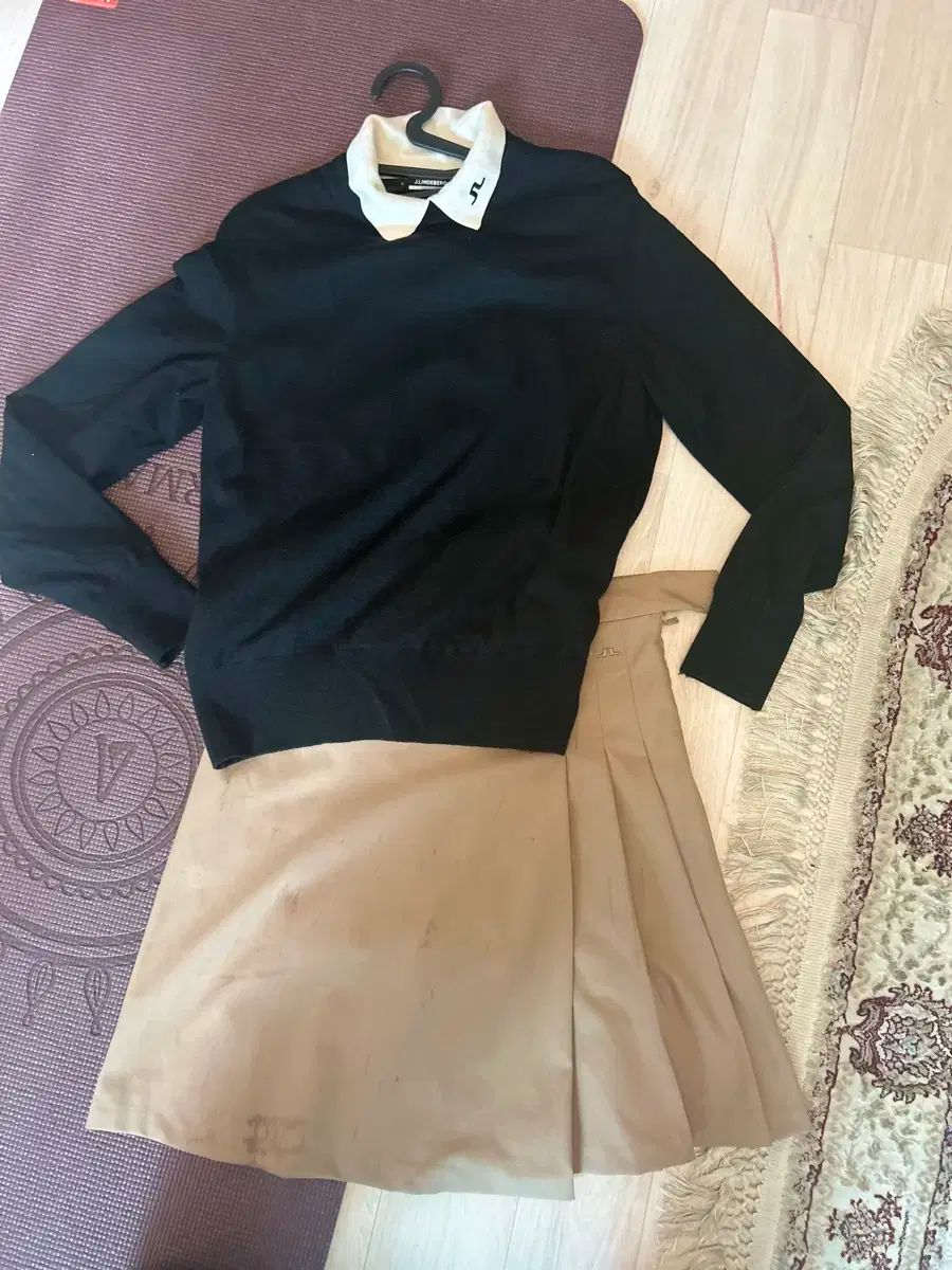 J.LINDEBERG J.リンドバーグ 防風ニット スカート Mサイズ