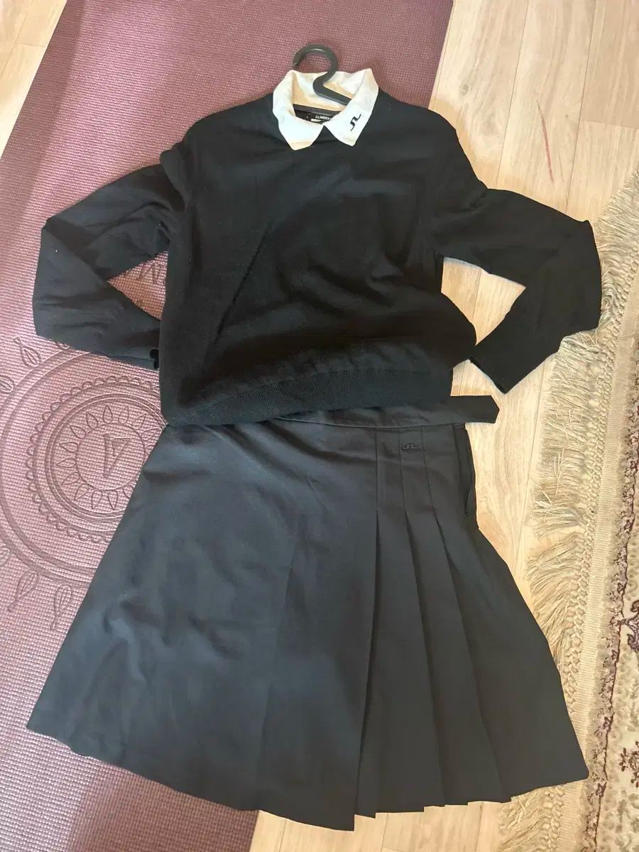 防風ニット スカート