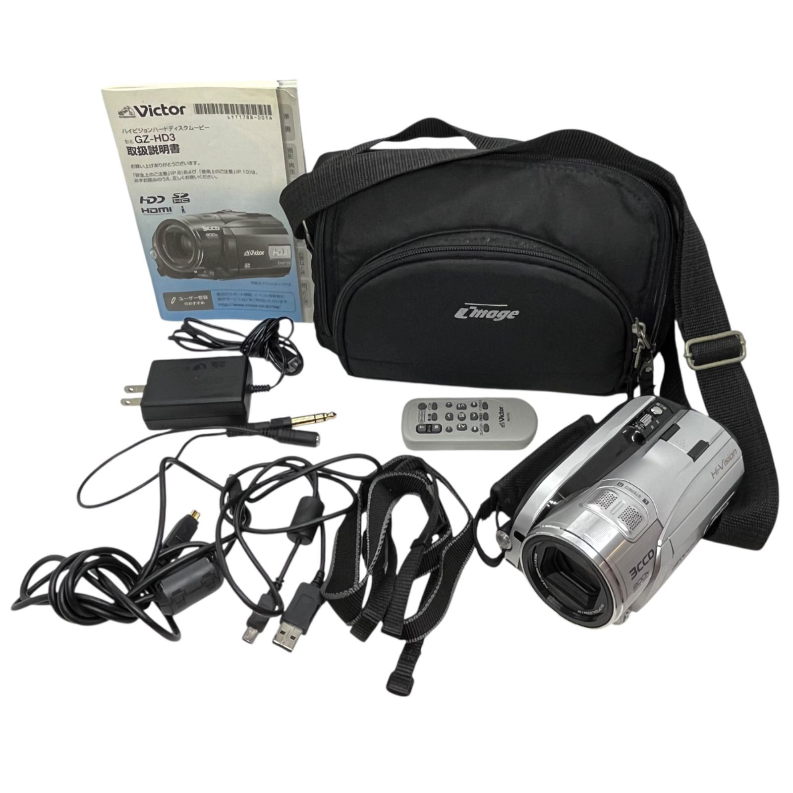 管34759】動作未確認☆Victor GZ-HD3 ハイビジョンハードディスク
