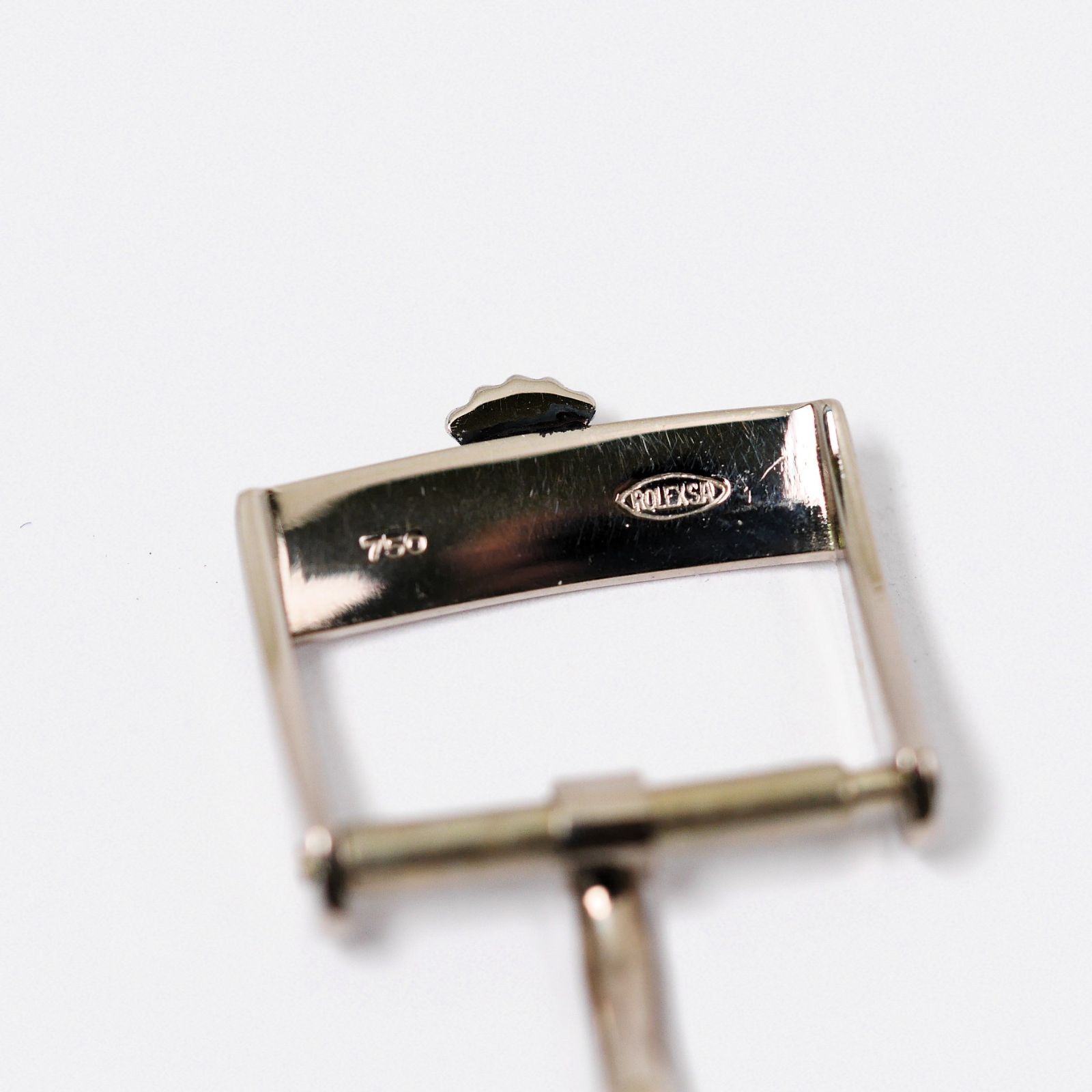 ロレックス（Rolex）の尾錠（ピンバックル）18金（K18）ホワイト