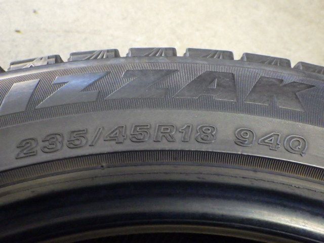 SP915 F◆送料無料●2025年製造 約7部山●BS BLIZZAK VRX3●235|45R18●4本