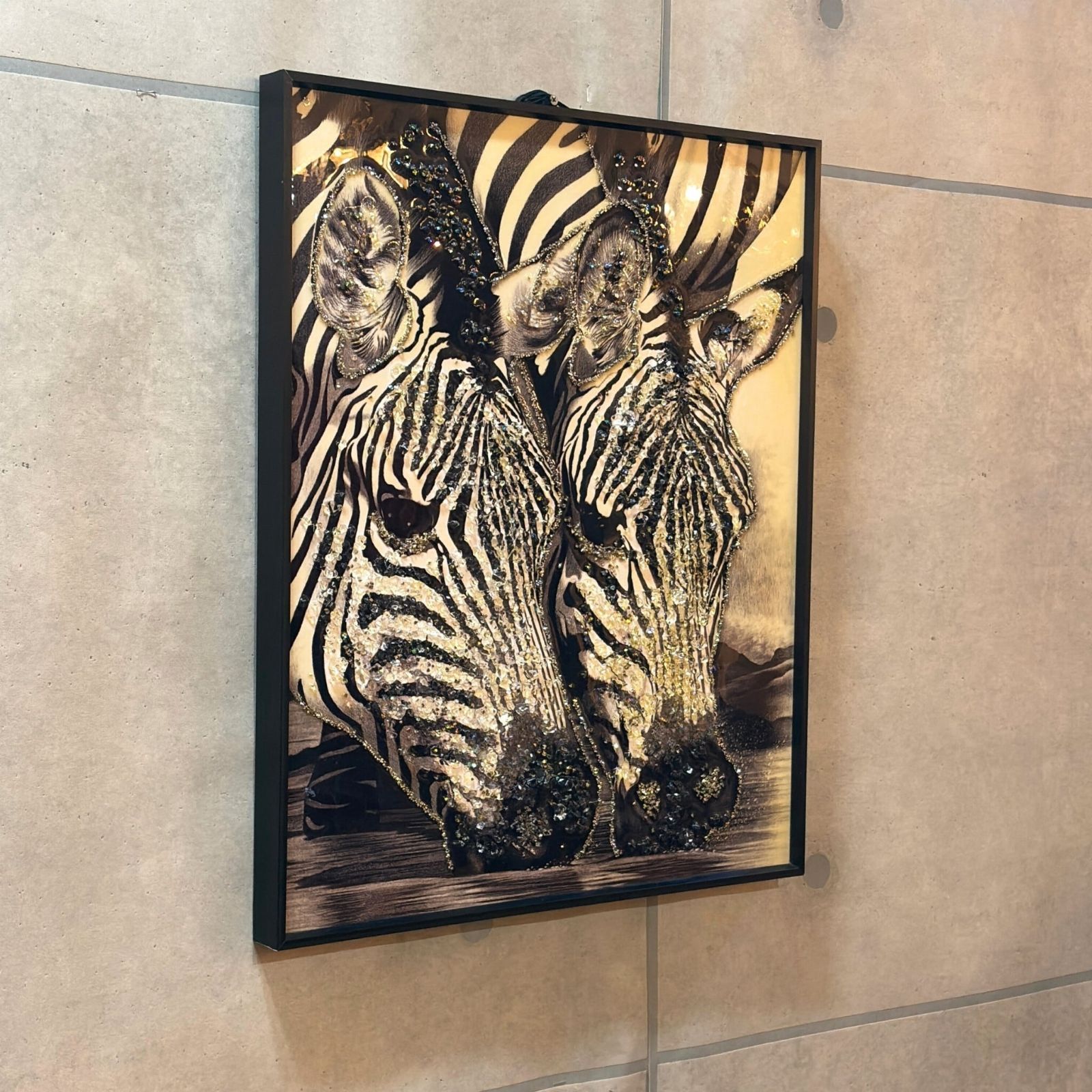 Crystal Art Wall Decor クリスタルアート® ゼブラ