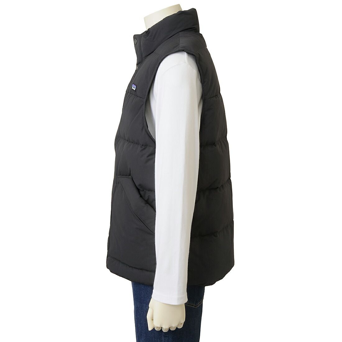Patagonia パタゴニア ダウンジャケット ダウンベスト メンズ ブラック 20785 INBK