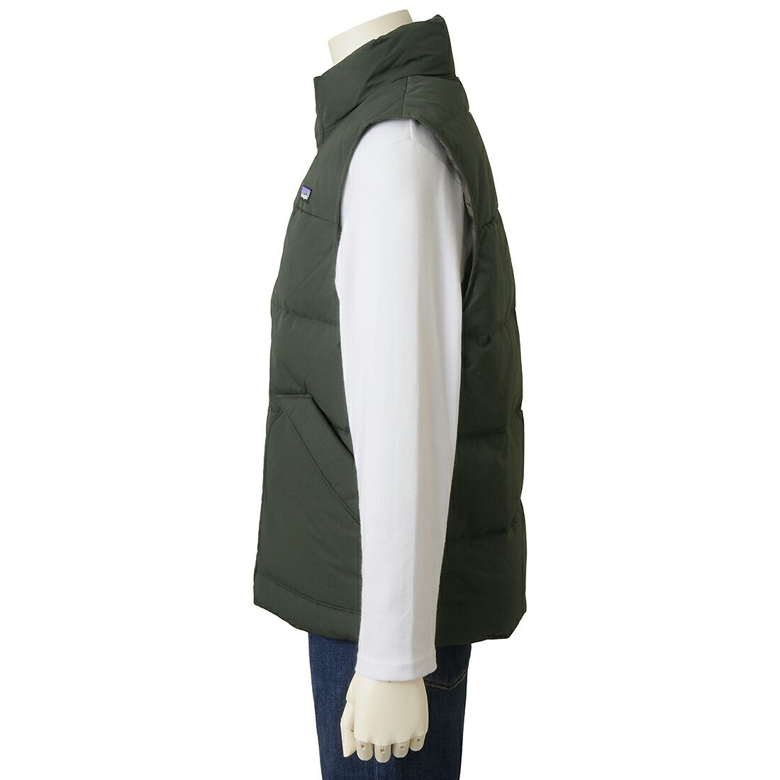 Patagonia パタゴニア ダウンジャケット ダウンベスト メンズ グリーン 20785 OLGG