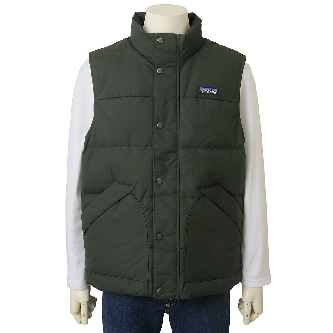 Patagonia パタゴニア ダウンジャケット ダウンベスト メンズ グリーン 20785 OLGG