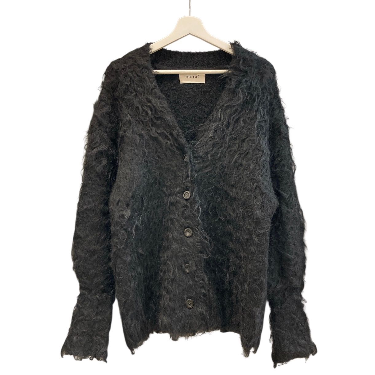 THE TOE ザトゥ PIGALLE SHAGGY CARDIGAN カーディガン ニット 