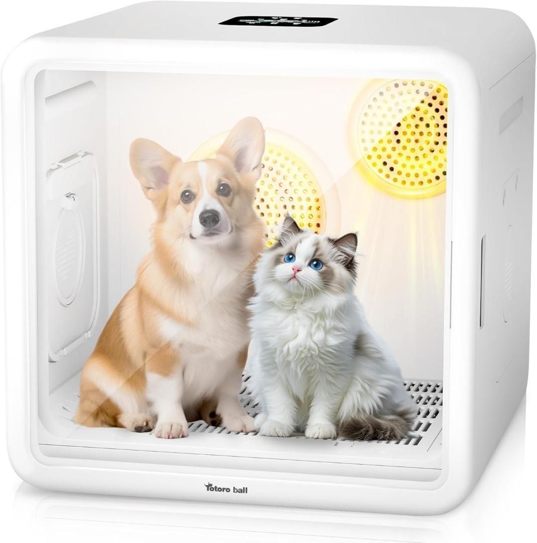 静音設計❣ マイナスイオン ドライヤーハウス ペット 犬 猫 1562