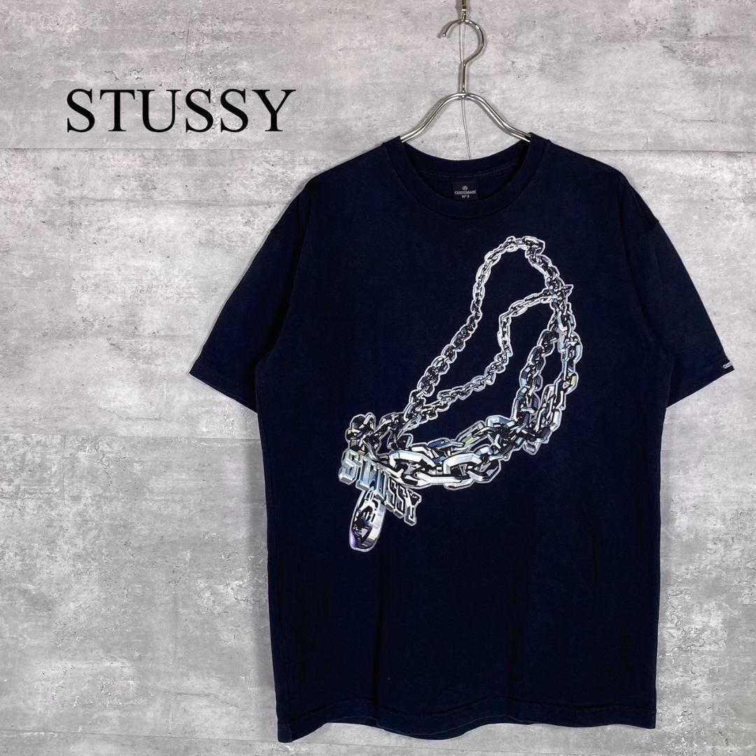STUSSY ステューシー XL カスタメイド 半袖Tシャツ