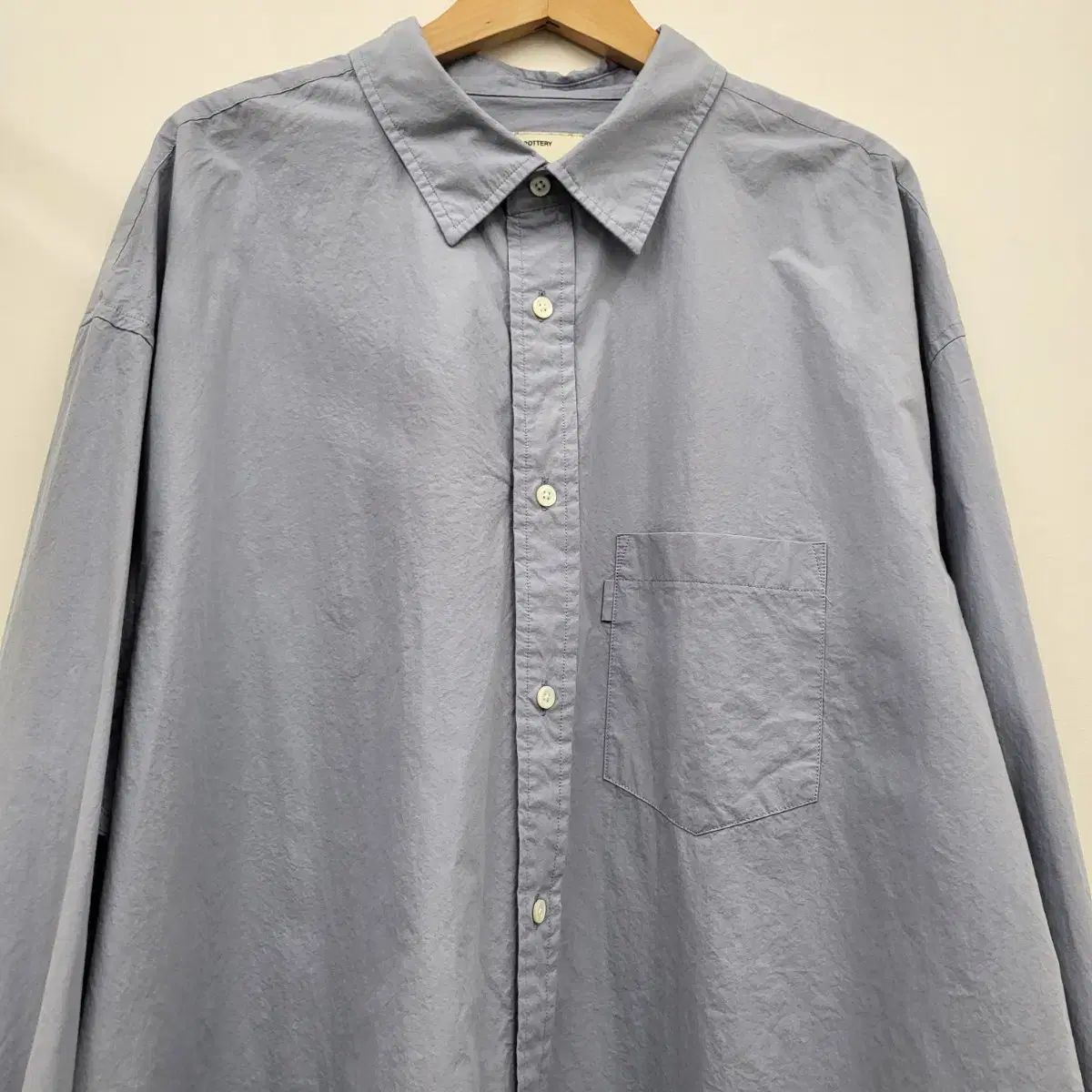 ポッタリー コンフォート シャツ ロイヤルブルー
