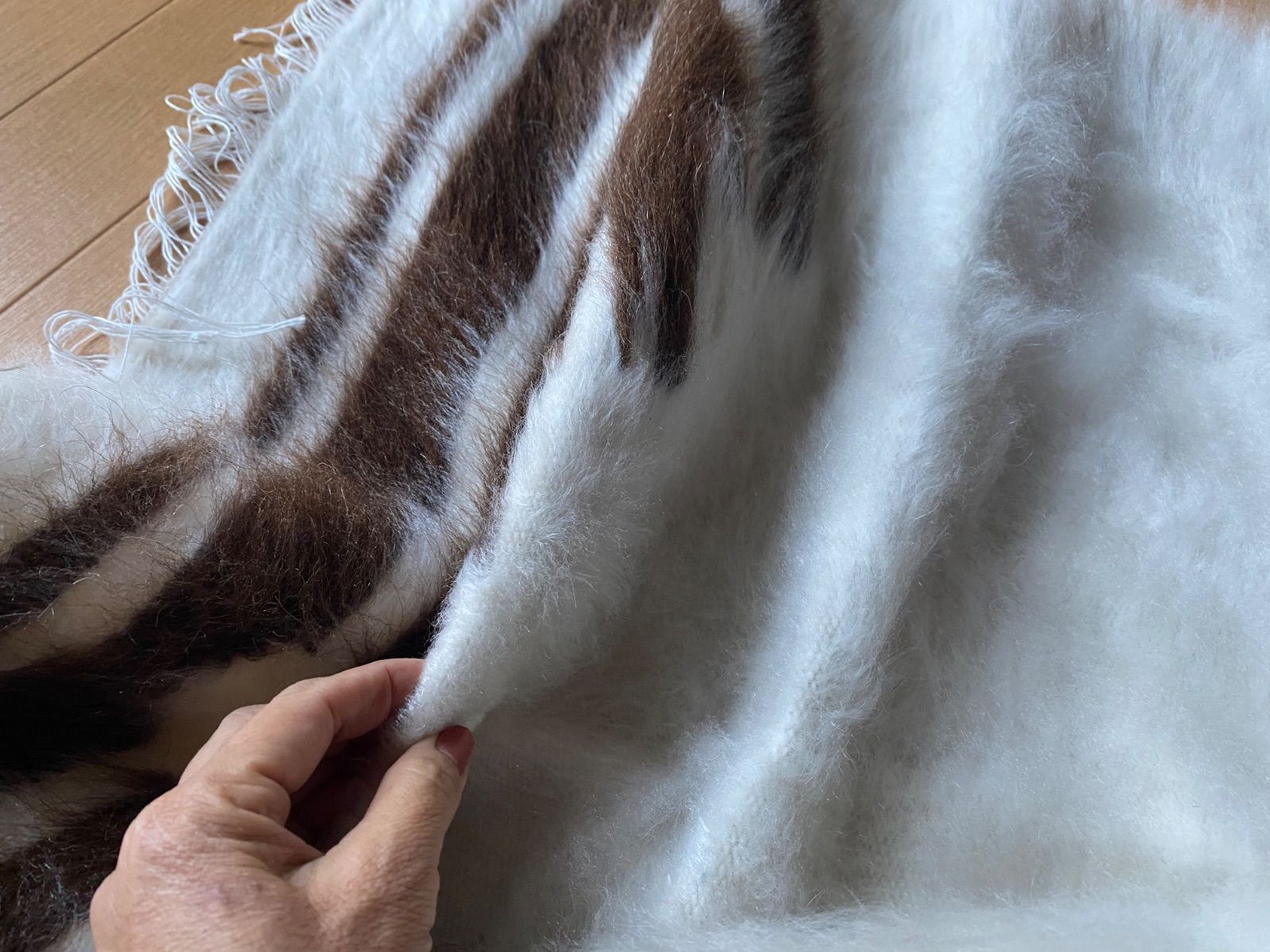 シイルトバッタニイェなら当店で！アンゴラ山羊のモヘアで織られたエコ