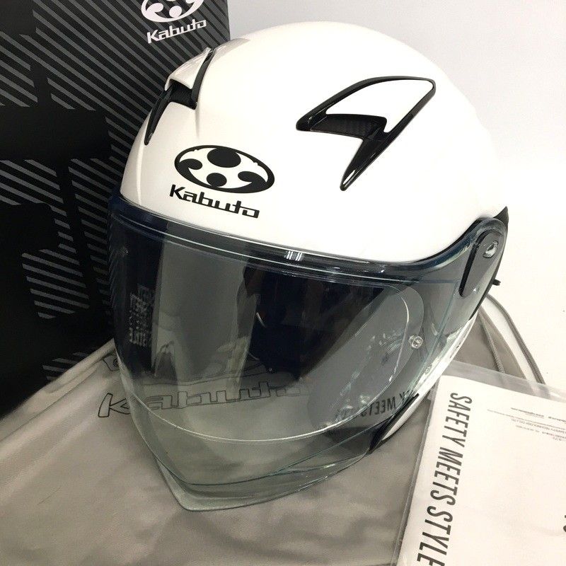 OGK KABUTO オージーケーカブト EXCEED2 ジェットヘルメット 除菌消臭済 パールホワイト XLサイズ オートバイ ツーリング ライディング バイカー バイク用品 TA3578