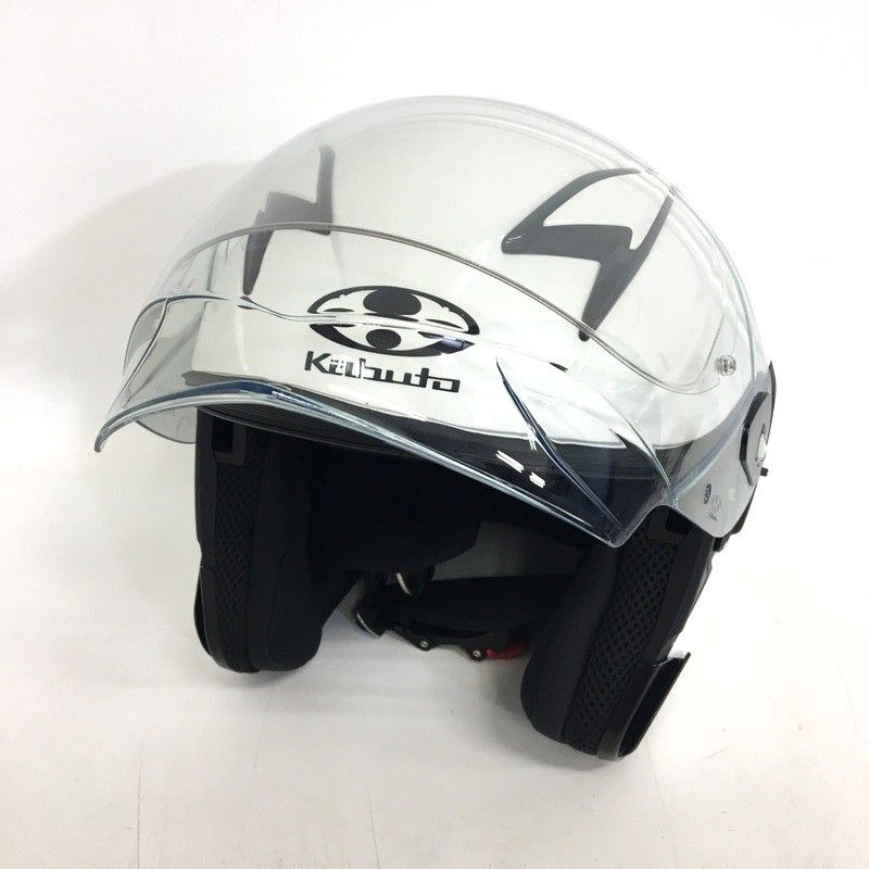 OGK KABUTO オージーケーカブト EXCEED2 ジェットヘルメット 除菌消臭済 パールホワイト XLサイズ オートバイ ツーリング ライディング バイカー バイク用品 TA3578