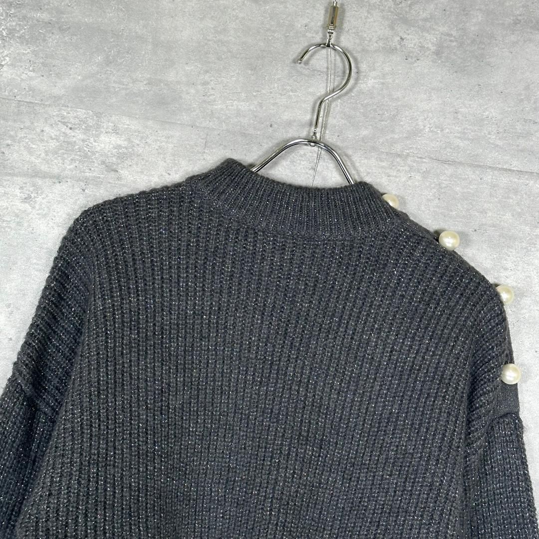 パール装飾 クロップド