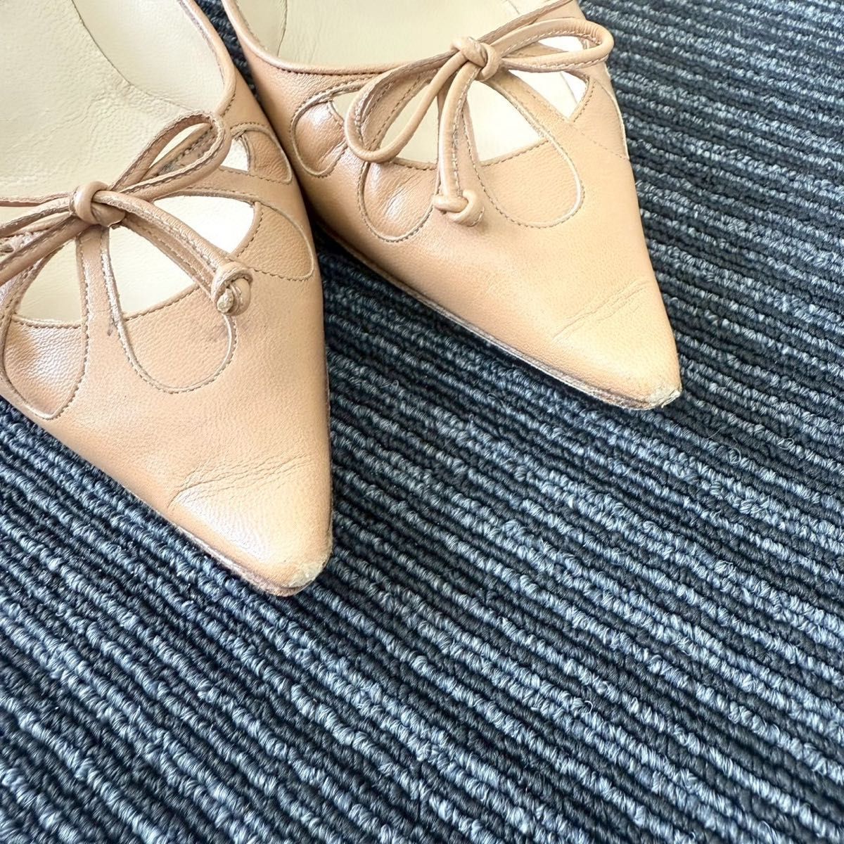 JIMMY CHOO ジミーチュウ パンプス リボン