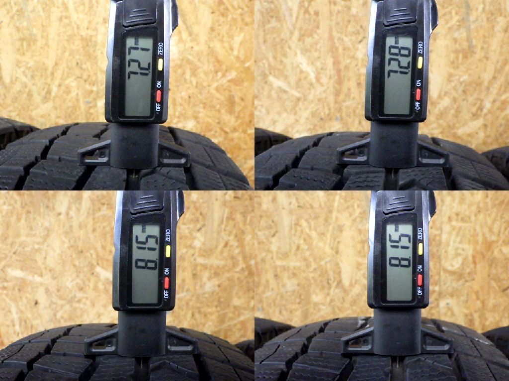 SP809 F◆送料無料●2025年製造 約8~8.5部山 ●DUNLOP WINTERMAXX WM02●185|65R15●4本