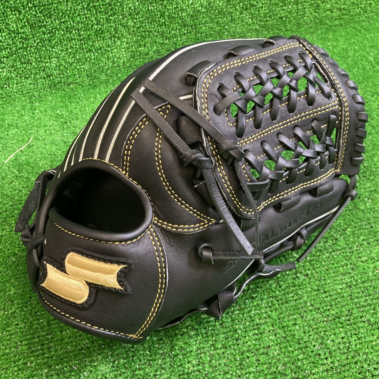 SSK 少年軟式用グラブ ブラック サイズL オールラウンド用 SMJ07M241