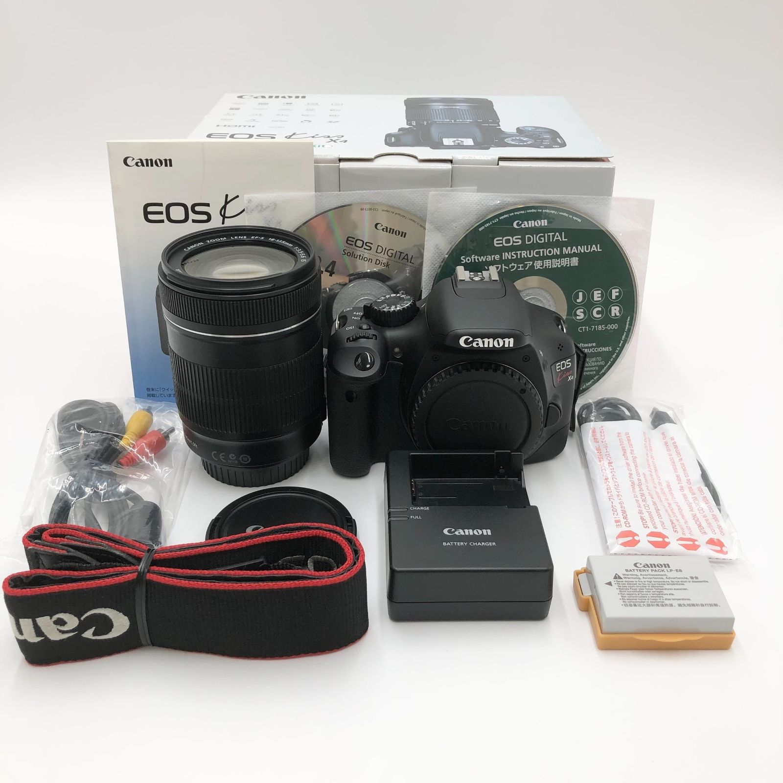 Canon デジタル一眼レフカメラ EOS Kiss X4 EF-S 18-135 IS レンズキット KISSX4-18135IS