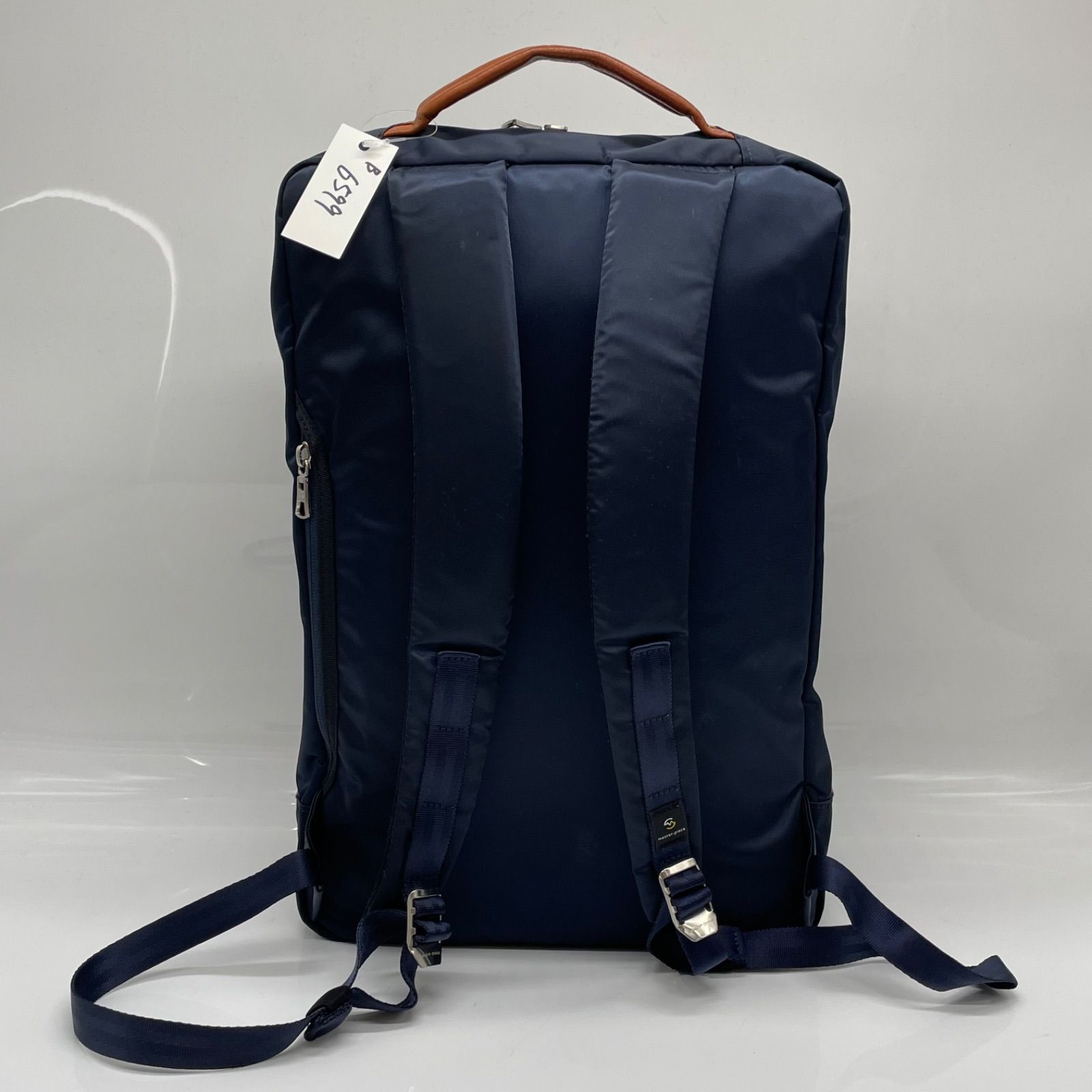 BN6599 master-piece マスターピース ＃02391 リュック バックパック ビジネス バッグ ネイビー ナイロン×レザー