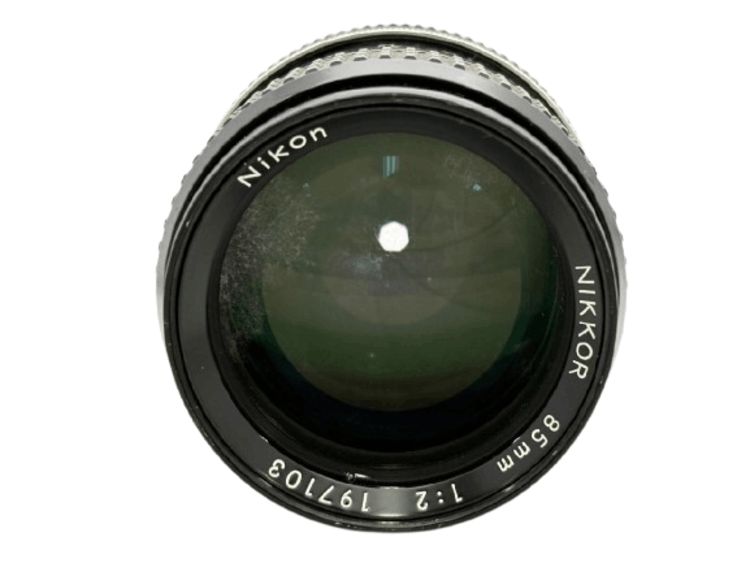NIKON ニコン NIKKOR 85 F 2 Ai 黒 レンズ