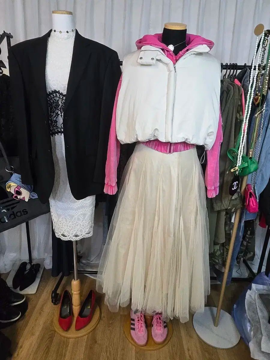 LE ALLONGE ピンク トレーニングウェアセット PIGMENT