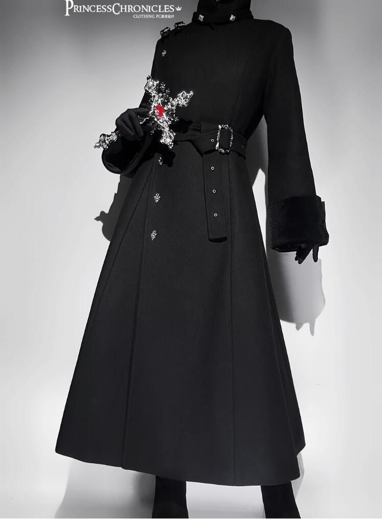 毛皮ロングコート クラシカルロングコート