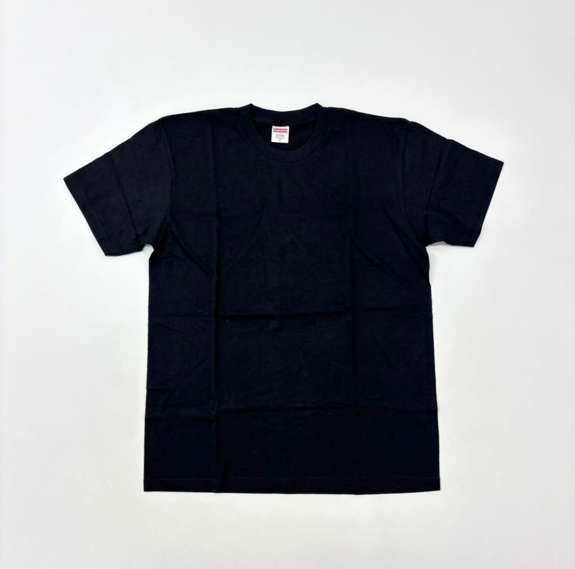 未使用 Supreme シュプリーム 無地 Tシャツ TEE T-SHIRT MADE IN 